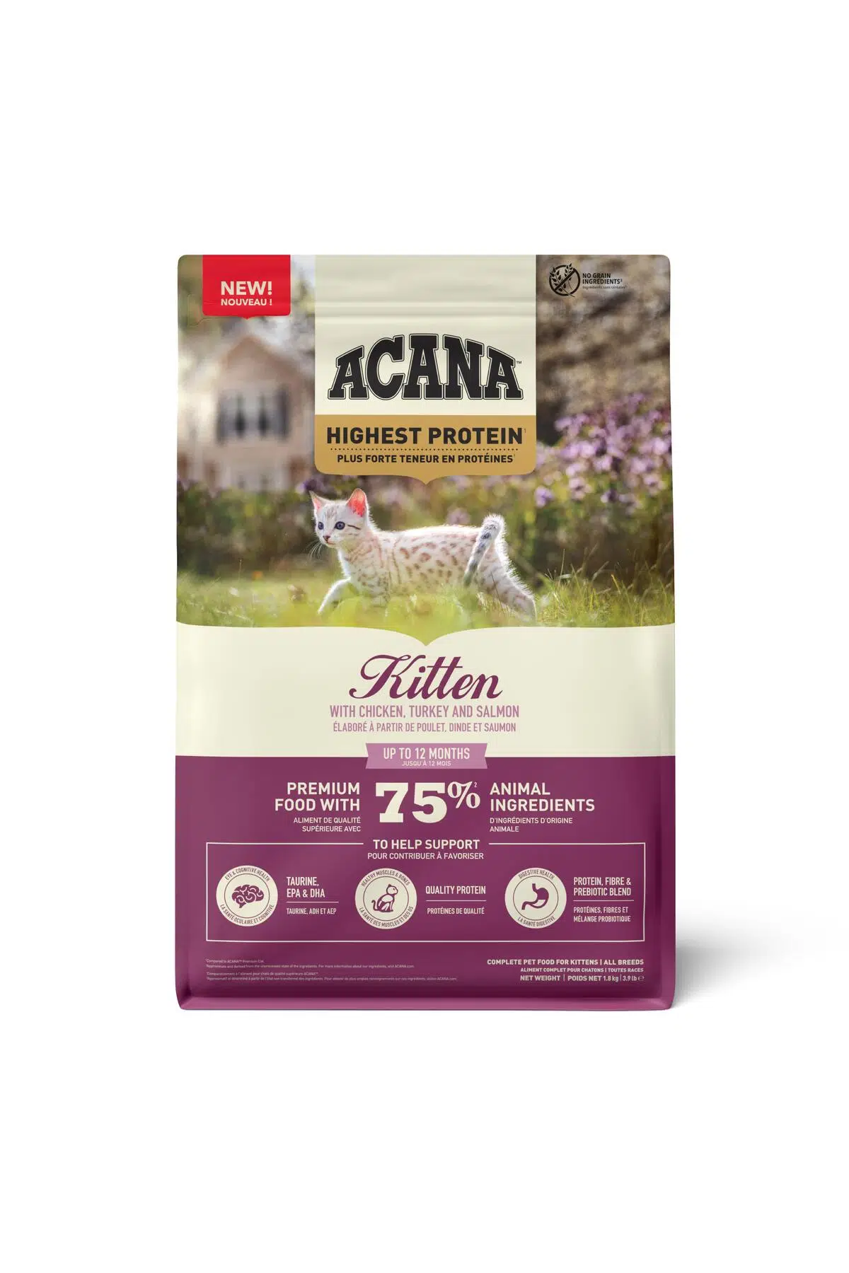 Acana Highest Protein Kitten Yavru Kedi Maması 1,8 Kg
