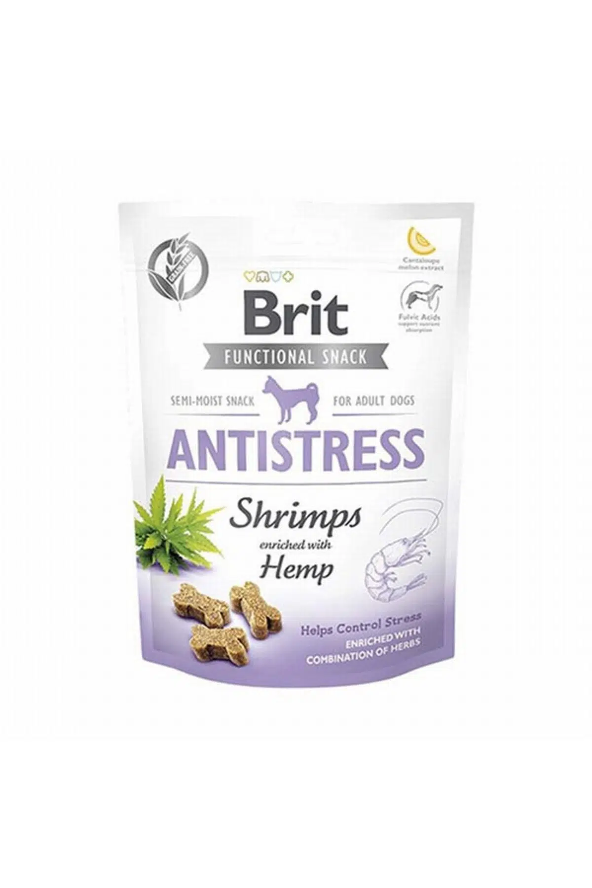 Brit Care Anti-Stress Kenevirli ve Karidesli Sakinleştirici Etkili Köpek Ödülü 150gr