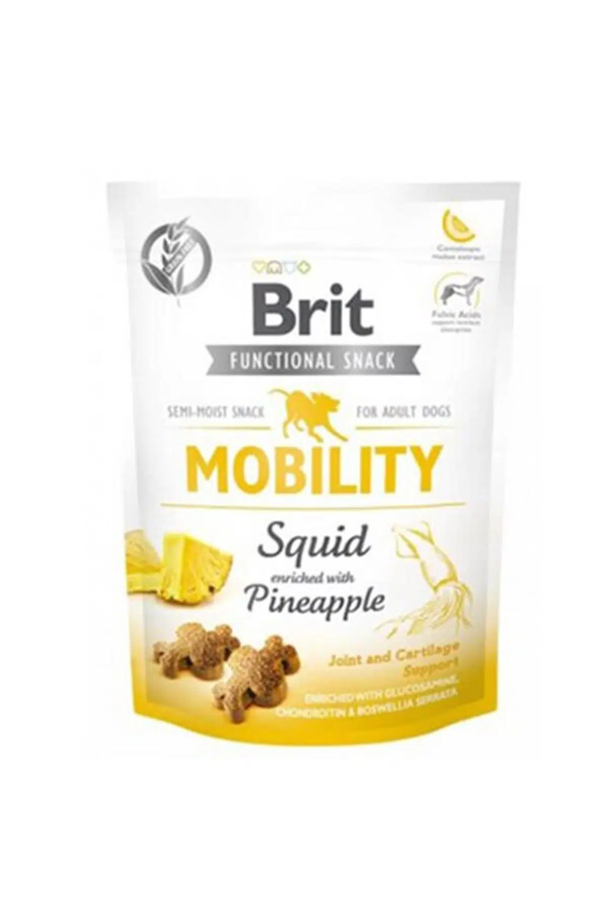 Brit Care Mobility Ananas ve Kalamarlı Köpek Ödülü 150gr