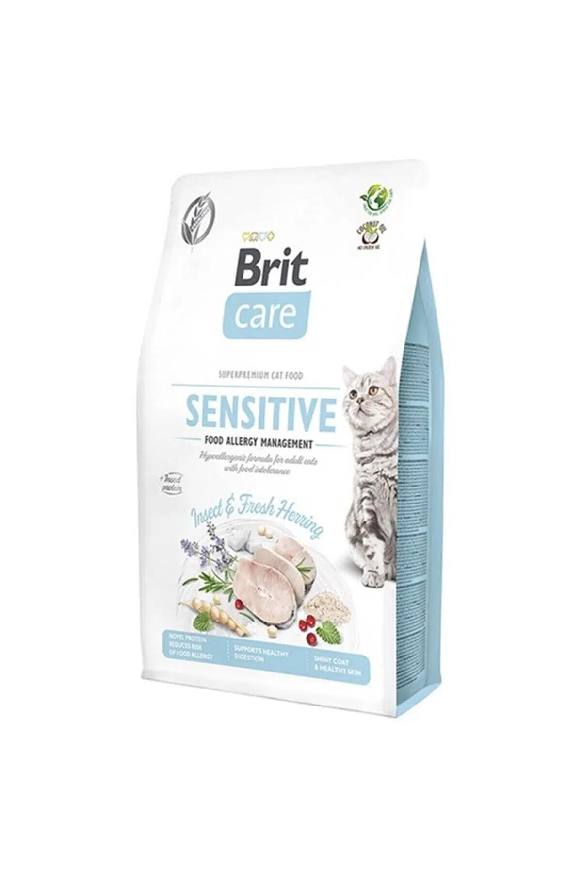 Brit Care Tahılsız Anti Allergenic Böcekli Kedi Maması 2 kg