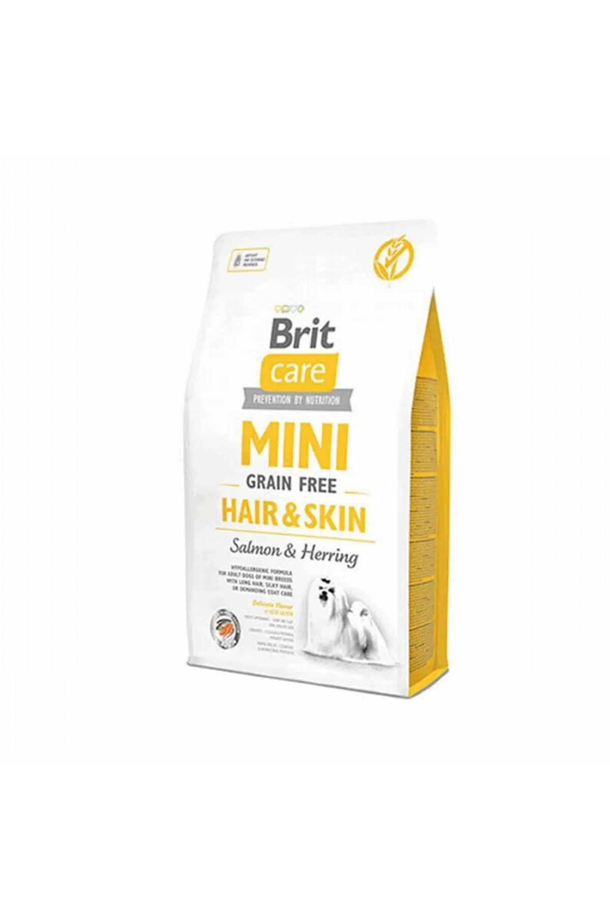 Brit Care Tahılsız Mini Hair Skin Somonlu Köpek Maması 2 kg