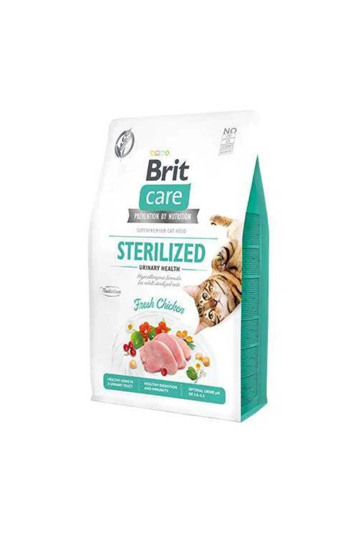Brit Care Tahılsız Sterilised Urinary Tavuklu Kedi Maması 2 kg