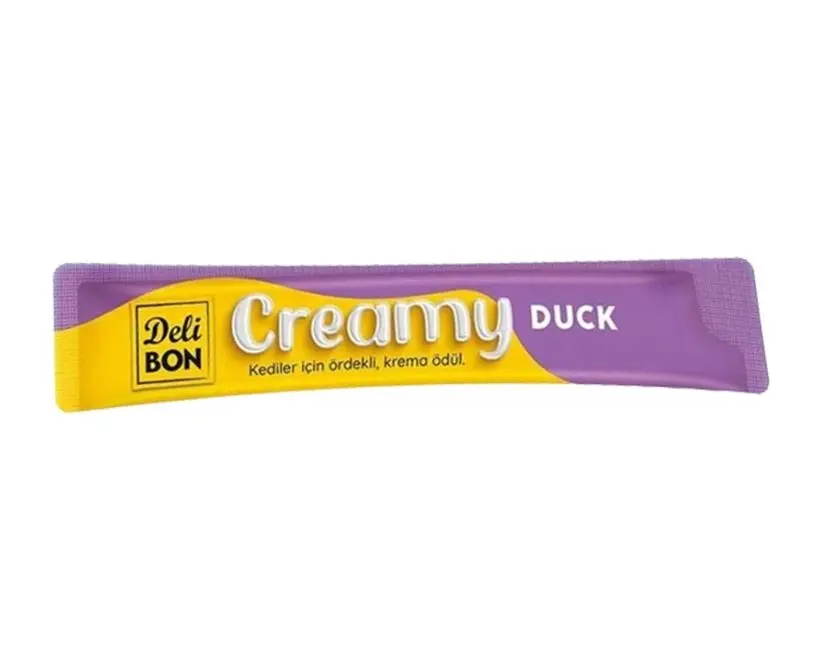 Delibon Creamy Ördekli Sıvı Kedi Ödül Maması 15gr