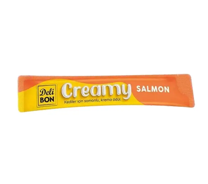 Delibon Creamy Somonlu Sıvı Kedi Ödül Maması 15gr