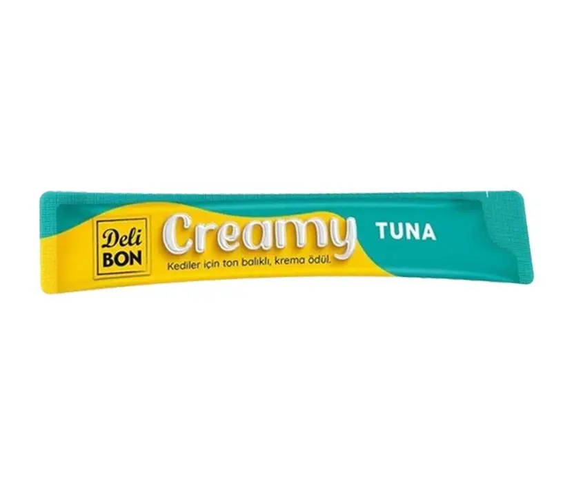 Delibon Creamy Ton Balıklı Sıvı Kedi Ödül Maması 15gr