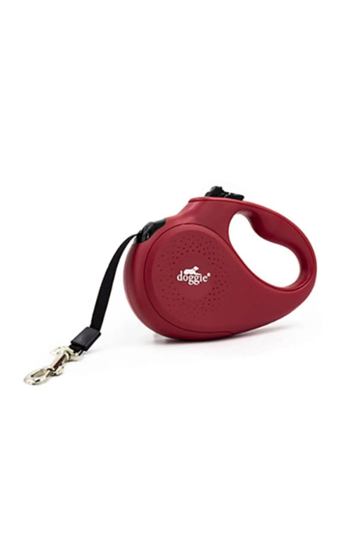 DOGGİE OTOMATİK UZATMA TASMASI KIRMIZI 15KG/5MT