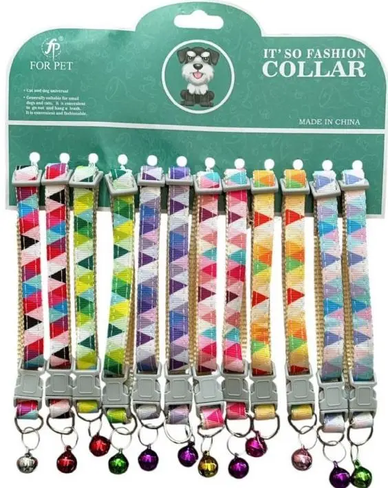 FOR PET RENKLİ KEDİ BOYUN TASMASI