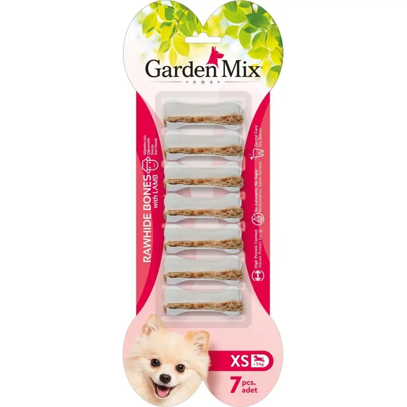 Garden Mix Kuzulu Kemik 7li Xs 6.3 Cm 140gr
