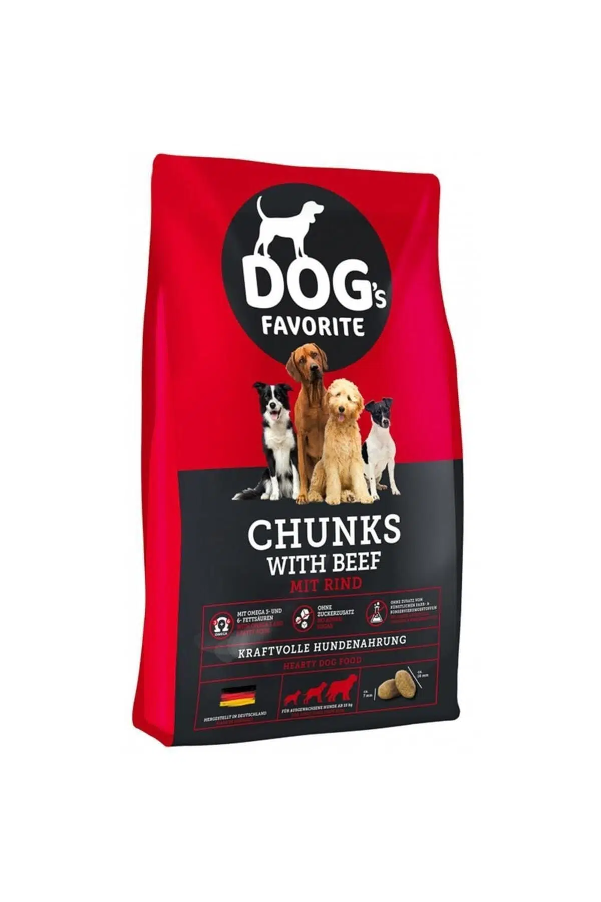 Happy Dog Dogs Favorite Biftekli Köpek Maması 15 Kg