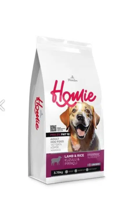 Homie Kuzulu Düşük Tahıllı Yetişkin Köpek Maması 3.75 Kg