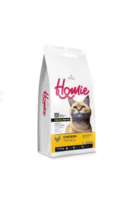 Homie Tavuklu Düşük Tahıllı Yetişkin Kedi Maması 3.75 Kg