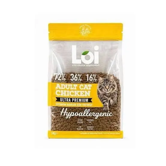 Loi Tavuklu Yetişkin Kedi Maması 1 Kg