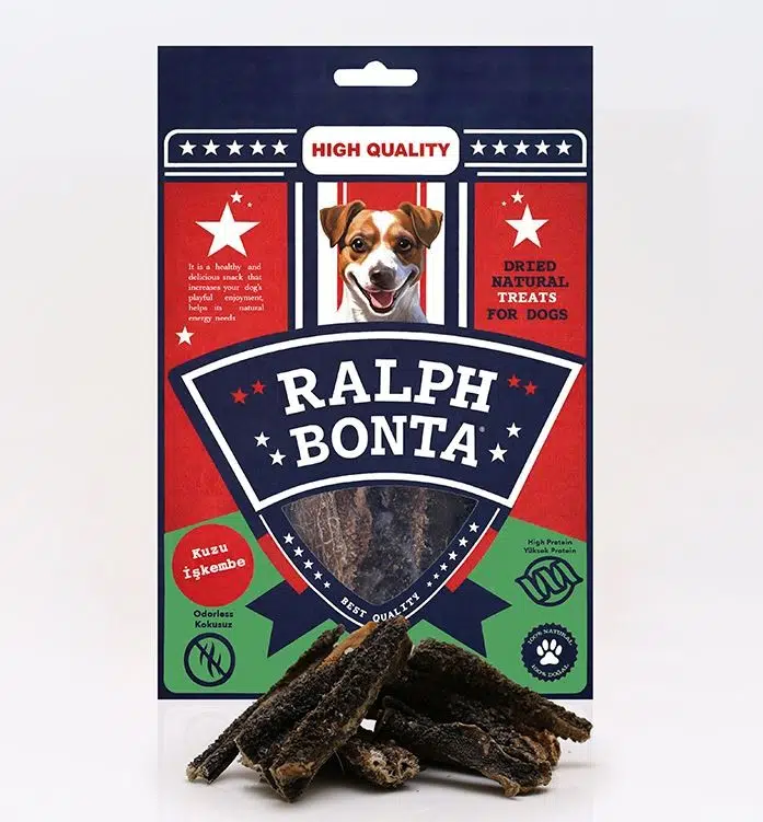 Ralph Bonta Kurutulmuş Kuzu İşkembe 100 Gr