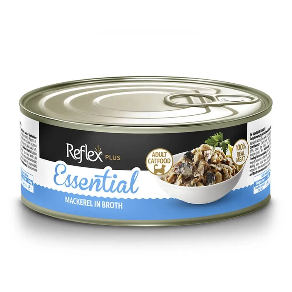 Reflex Plus Essential Uskumru Balıklı Kedi Konservesi 70 Gr