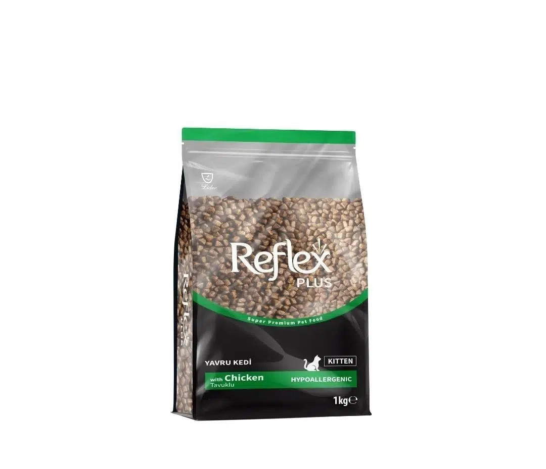 REFLEX PLUS TAVUKLU YAVRU KEDİ MAMASI 1KG