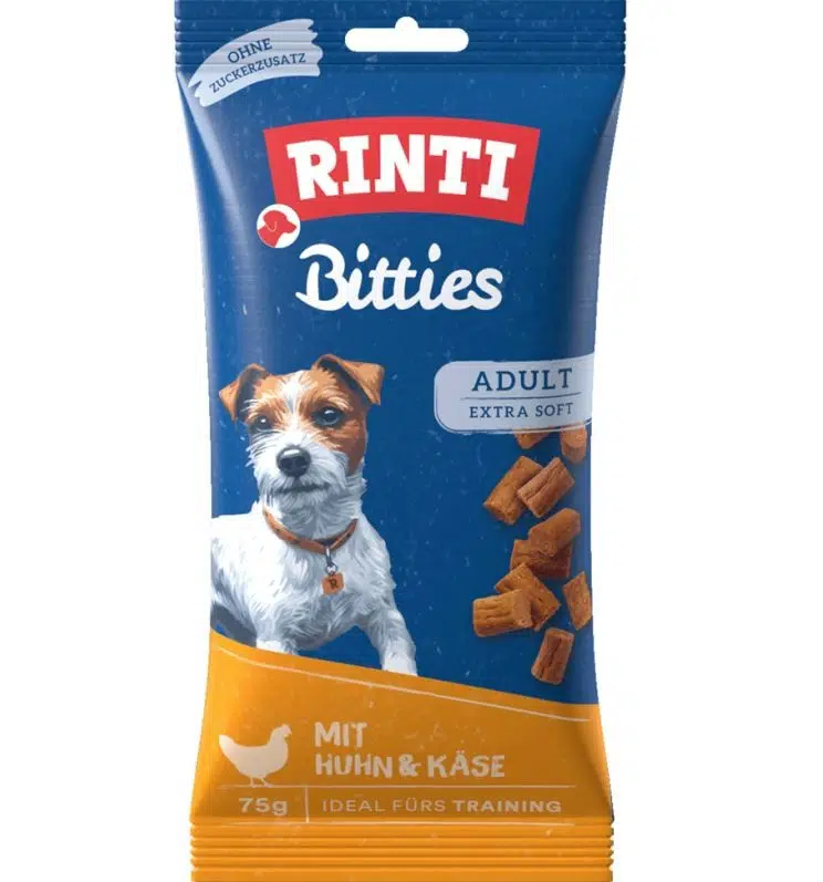 Rinti Bitties Tavuk Ve Peynirli Köpek Ödülü 75 Gr