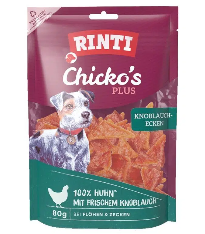 Rinti Chıcko's Plus Sarımsaklı Üçgen Köpek Ödülü 80gr