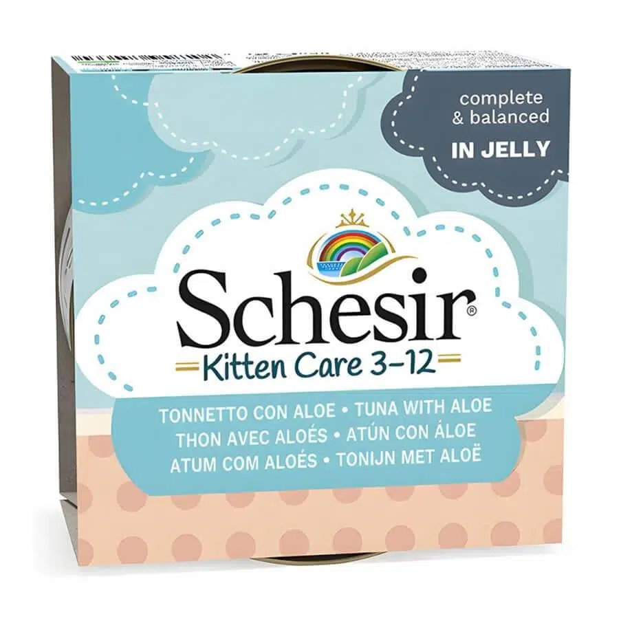 Schesir Ton Balıklı Aloe Yavru Kedi Konservesi 85 Gr