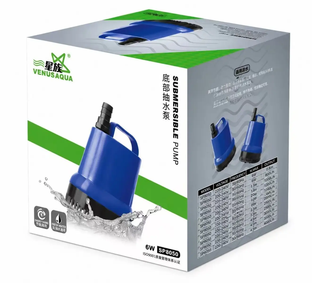 SP8050 Venusaqua Kafa Motoru 1M/500LH